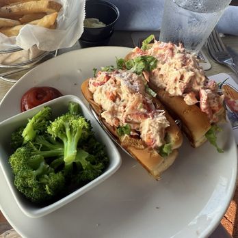 Dry Dock Waterfront Grill - Lobster Roll Combo - Seafood Near Me - Longboat Key, Florida