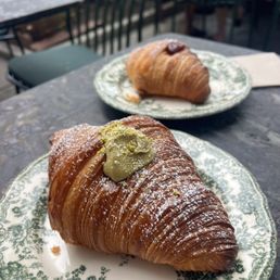 Pistachio & Raspberry Croissants Pistachio & Raspberry Croissants
