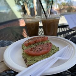 Grouchy John's Coffee - Avocado toast