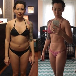 TrainerDC - Alexis Thornlow - 15 weeks before and After progress.