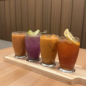 Manon - The thai tea flight is a must! - Thai Near Me - Fullerton, California Manon - The thai tea flight is a must! - Thai Near Me - Fullerton, California