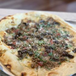 Pasta Moon - House Made Sausage pizza thin crust