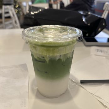 Childish Bakery - Matcha Vanilla Latte - Bakeries Near Me - Carrollton, Texas