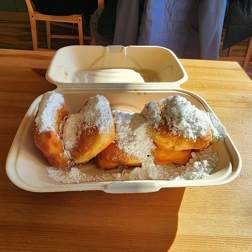 Hen & Flour - Death by powder sugar from the beignets. - Chicken Shop Near Me - Medford, Oregon Hen & Flour - Death by powder sugar from the beignets. - Chicken Shop Near Me - Medford, Oregon