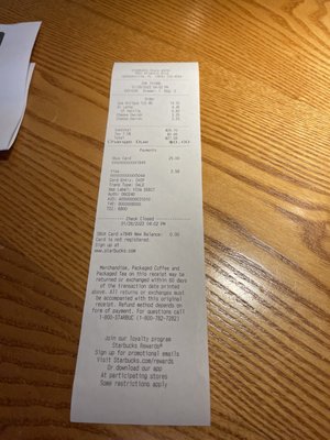 Menu photo 1 Starbucks Jacksonville, FL