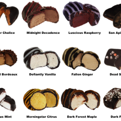 Sinfully Devine - The 12 Sinfully Devine flavors of dark.