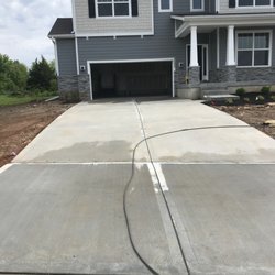 Ameriglass Cleaning - We powerwash new construction concrete flatwork.