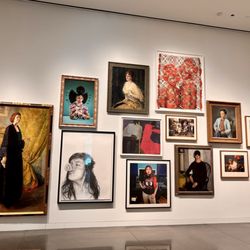 Minnesota Museum of American Art - Interesting juxtaposition of art works from different cultures