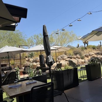 The Vig McDowell Mountain - Patio view! - American Near Me - Scottsdale, Arizona The Vig McDowell Mountain - Patio view! - American Near Me - Scottsdale, Arizona