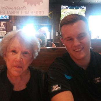 Miller's Ale House - 07.13.19 here is Mark our waiter. Did a great job for us. When ever I ask if I can take their picture they sit down by Maddy. - Sports Bars Near Me - Jacksonville, Florida Miller's Ale House - 07.13.19 here is Mark our waiter. Did a great job for us. When ever I ask if I can take their picture they sit down by Maddy. - Sports Bars Near Me - Jacksonville, Florida