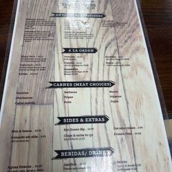 Taco Express - Front page menu