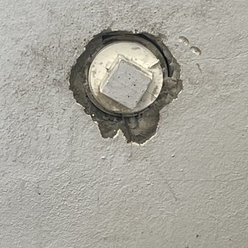 North County Plumbing - This plumbing access had been covered up with plaster, Michael recognized it for what it was, construction plumbing background he has! - Plumbing Near Me - Riviera Beach, Florida North County Plumbing - This plumbing access had been covered up with plaster, Michael recognized it for what it was, construction plumbing background he has! - Plumbing Near Me - Riviera Beach, Florida