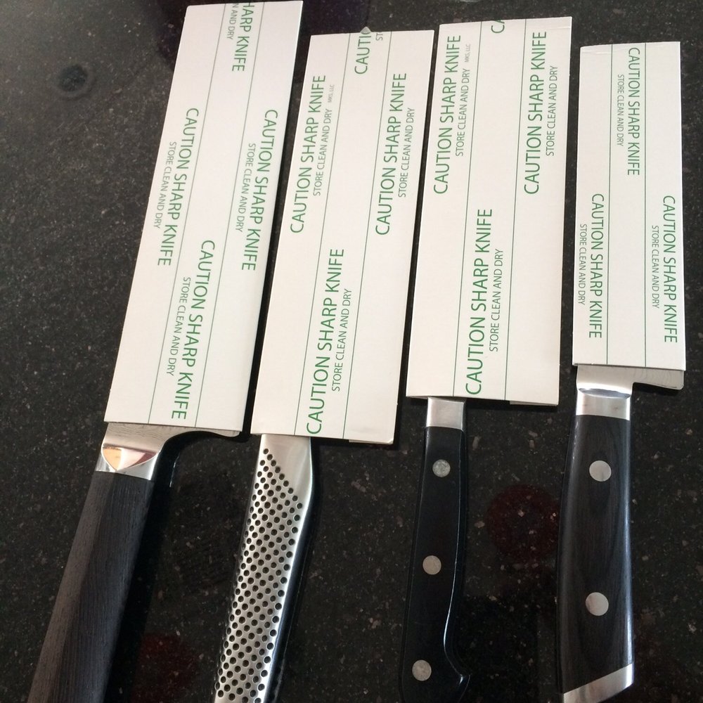Ike's Sharpening Services - In nice safety sleeves - Knife Sharpening Near Me - Mission Viejo, California Ike's Sharpening Services - In nice safety sleeves - Knife Sharpening Near Me - Mission Viejo, California