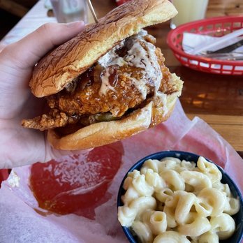 Tumble 22 Chicken Joint - Georgia Peach OG Chicken Sanwich - Chicken Wings Near Me - Austin, Texas Tumble 22 Chicken Joint - Georgia Peach OG Chicken Sanwich - Chicken Wings Near Me - Austin, Texas