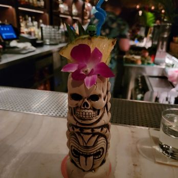 Three Dots and A Dash - Classic painkiller - Asian Fusion Near Me - Chicago, Illinois