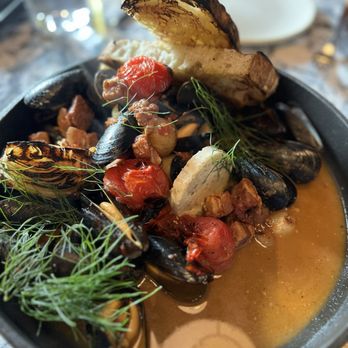 Ajax Downtown - Coal Fired Bangs Island Mussels - Desserts Near Me - Denver, Colorado