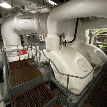 USS Yorktown - Steam Turbine in Engine Room - Museums Near Me - Mount Pleasant, South Carolina USS Yorktown - Steam Turbine in Engine Room - Museums Near Me - Mount Pleasant, South Carolina