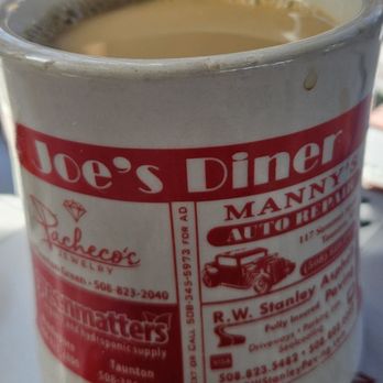 Joe's Diner - Cup of coffee - Breakfast & Brunch Near Me - Taunton, Massachusetts