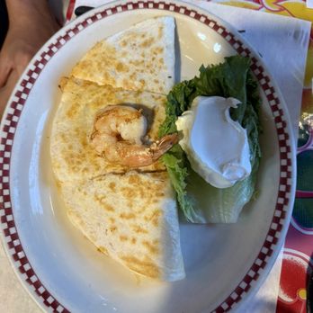 Red Iguana - Shrimp Quesadilla - Mexican Near Me - Salt Lake City, Utah