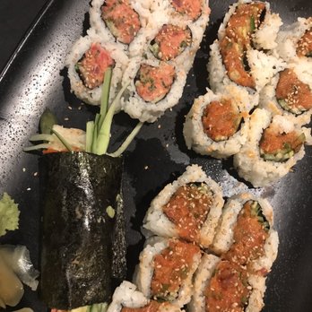 Taiko - Dynamite cut rolls $8, tuna cut roll $7, and crunchy hand roll $8.50 - Japanese Near Me - Irvine, California Taiko - Dynamite cut rolls $8, tuna cut roll $7, and crunchy hand roll $8.50 - Japanese Near Me - Irvine, California
