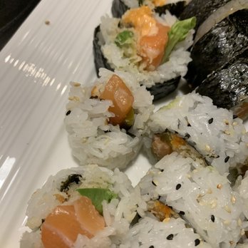 YeSushi - T.N.T below and kamikaze on top - Sushi Bars Near Me - Montreal, Quebec