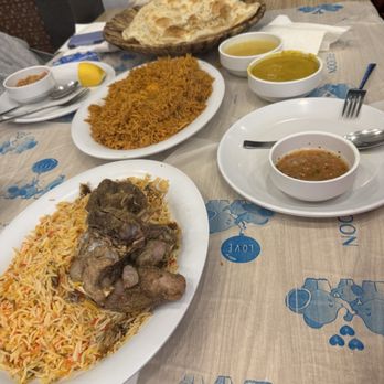 BAB AL YEMEN باب اليمن - Lamb, chicken buried in rice, bread, lentil soup, cumin salad, and broth - Arabic Near Me - Milan, Michigan BAB AL YEMEN باب اليمن - Lamb, chicken buried in rice, bread, lentil soup, cumin salad, and broth - Arabic Near Me - Milan, Michigan