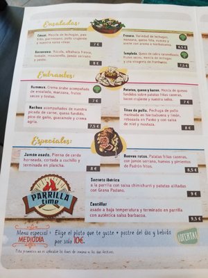 Menu photo 2 Terra Granada, GR Menu photo 2 Terra Granada, GR