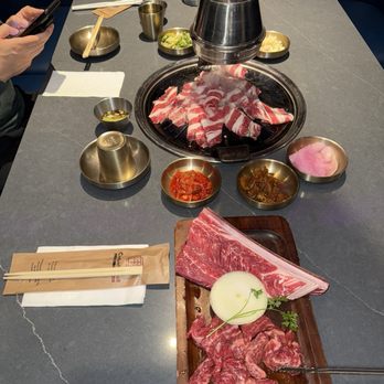 ChoSun Hwaro Korean BBQ - Combo S Beef - Barbeque Near Me - Fairfax, Virginia