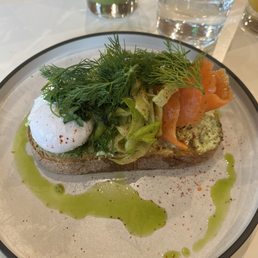 Smoked Salmon Toast