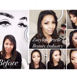 Zsaylah Jezelle's Beauty Industry - Simple Night out makeup look