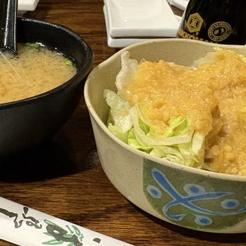 Inaka Sushi and Hibachi Chesapeake - S1. Miso Soup & S3. Garden Salad - Japanese Near Me - Chesapeake, Virginia