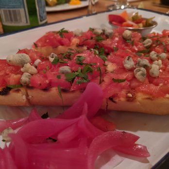 La Boca - Bread with tomato - Tapas Bars Near Me - Santa Fe, New Mexico