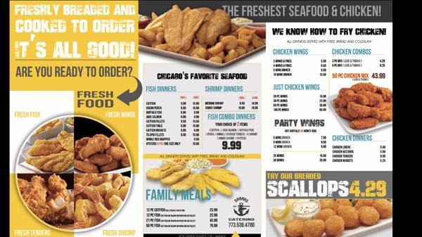 Menu photo 1 Shark's Fish Chicago, IL
