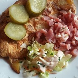 Oppendorfer Mühle - Kleines Bauernfrühstück mit Schinkenwürfeln