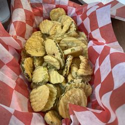 The Bar-B-Que Shack - Super good fried pickles