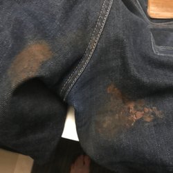 B&B Theatres Emporia Flinthills 8 - Chocolate stained pants