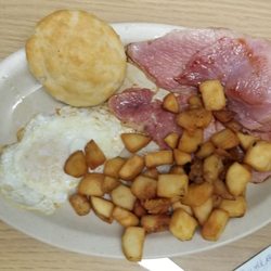 Fairview Diner - Yummy 1 egg, country ham, home fries