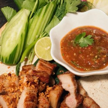 Glom Thai - BBQ Pork Belly - Thai Near Me - Berkeley, California