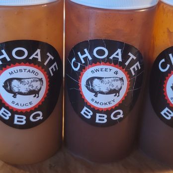 Choate BBQ - Sauces. All 3 are delicious. - Barbeque Near Me - Ball Ground, Georgia Choate BBQ - Sauces. All 3 are delicious. - Barbeque Near Me - Ball Ground, Georgia