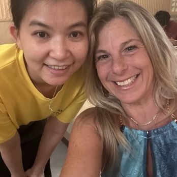 Golden Pavilion Restaurant - Me with one of the owners Sue - Soup Near Me - Jupiter, Florida