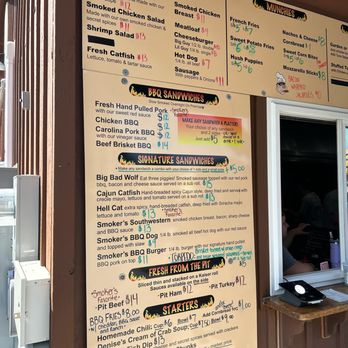 Smoker's BBQ Pit - Menu - Barbeque Near Me - Ocean City, Maryland