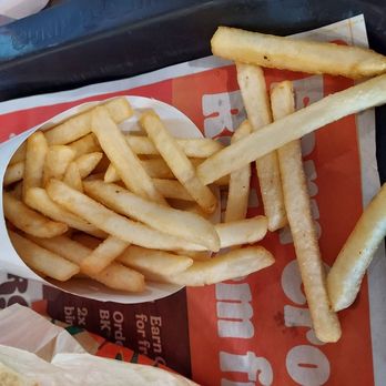Burger King - Large fry. - Burgers Near Me - Peru, Indiana