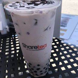 Hot Taro Milk Tea