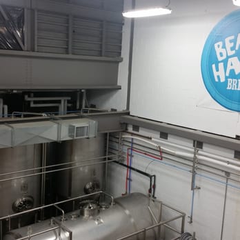Beach Haus Brewery - Taking the obligatory tour - Breweries Near Me - Belmar, New Jersey