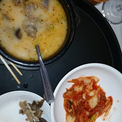 Mami Best Food - Sundae soup with kimchi