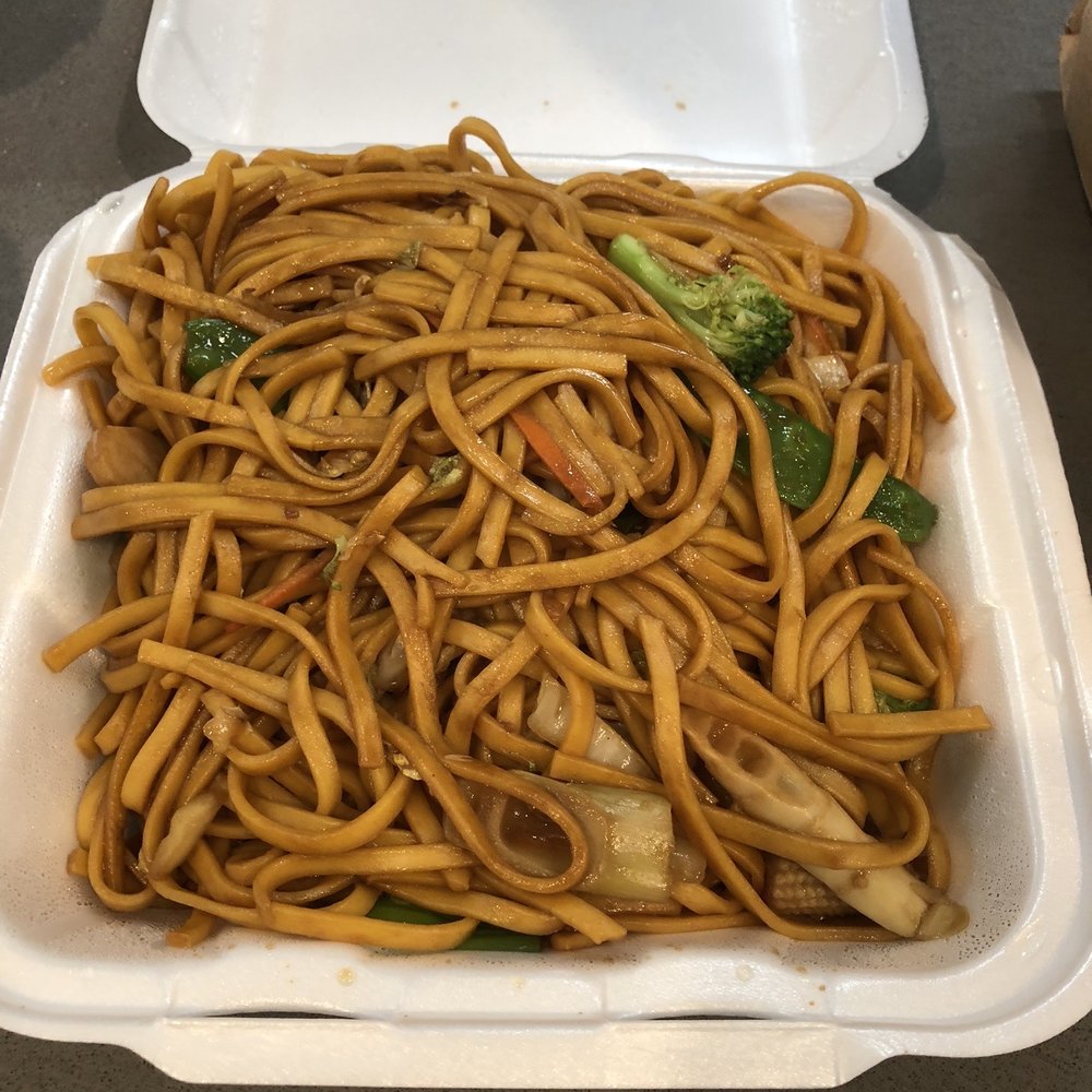 Lin's Cafe II - Vegetable Lo Mein - My middle granddaughter and Mrs. Texas said it was very good. - Chinese Near Me - Leander, Texas Lin's Cafe II - Vegetable Lo Mein - My middle granddaughter and Mrs. Texas said it was very good. - Chinese Near Me - Leander, Texas