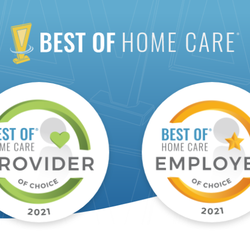 SYNERGY HomeCare - We are proud to announce that Synergy HomeCare of Vancouver has been recognized, nationwide, as "Best of Home Care Provider and Employer"