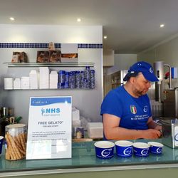 Oddono's - Free icecream for NHS staff at Oddono's