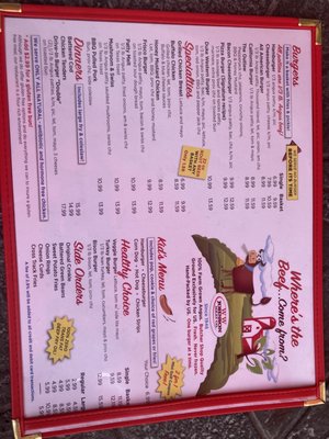 Menu photo 5 The Drive In Taylors Falls, MN