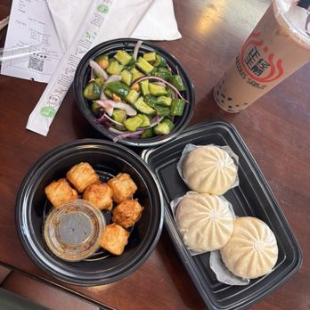Serious Sanji - Shrimp Siu Mai Cucumber Salad bbq chicken bao Coffee Milk Tea - Soup Near Me - North Miami, Florida Serious Sanji - Shrimp Siu Mai Cucumber Salad bbq chicken bao Coffee Milk Tea - Soup Near Me - North Miami, Florida
